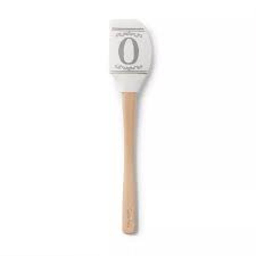 NEW Sur La Table Monogram Silicone Head Spatula Letter "O"